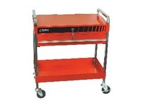 Sunex Tools 8013A Service Cart with Locking Top w/ Locking Drawer - Red