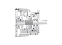 Nexen 801655 Motor/Foot Mount Clutch-Brake