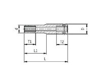 Sunex Tools 806D 1/4" Dr. 3/16" Deep Impact Socket | YarinInd