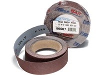 United Abrasives SAIT 80807 Shop Rolls Mini Shop Roll DA-F (Width 1-1/2" Length 10 yards Grit 80)