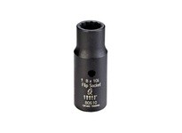 Sunex Tools 80810 1/4" Dr. 8 x 10mm 12pt Semi-Deep Flip Socket | Durable Tools