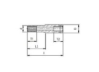 Sunex Tools 808MDMG 1/4" Dr 8mm Deep Magnetic Impact Socket | Durable & Reliable
