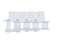 HKK RC080RA1EV HKK 80R W/A-1 EV. PITCH (Price Per Foot) | Industrial Chains