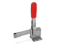 810-230-E-NI JW WincoStainless steel matte finished 4.41 inch long 6.61 inch high Vertical Toggle Clamp with M8 thread size, 1.6