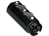 Thomson Linear 8107-448-027 Ball Nut, 0.750 X 0.200 in, RH, Round, 1900 lbf Load, Dynamic, 1.125-18 UNEF V-Thread, With Load Loc