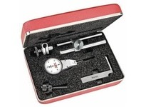 Starrett 811-5PZ Dial Test Indicator with Swivel Head, .030" Range, 0-15-0 Dial Face, .0005" GraduationsDial Test Indicator with