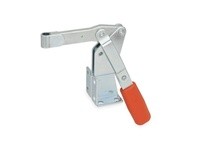 812-200-EV JW WincoSteel zinc plated 6.22 inch long 6.06 inch high Vertical Toggle Clamp with M8 thread size, 1.38 inch long 1.3