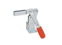 812-300-AV JW WincoSteel zinc plated 7.64 inch long 7.8 inch high Vertical Toggle Clamp with M10 thread size, 1.89 inch long 2.0