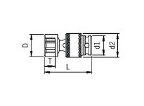 Sunex Tools 812U 1/4" Dr. 3/8" Universal Impact Socket | YarinInd