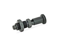 JWWINCO 817.2-8-8-M16X1.5-CK GN817.2-8-8-M16X1.5-CK Indexing Plunger with Plastic Knob and Lock Nut