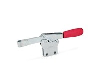 820.1-455-P JW WincoSteel zinc plated 12.17 inch long 4.69 inch high Horizontal Toggle Clamp with M12 thread size, 2.76 inch lon