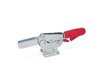 820.3-75-ML JW WincoSteel zinc plated 4.65 inch long 1.46 inch high Horizontal Toggle Clamp with M5 thread size, 1.1 inch long 1