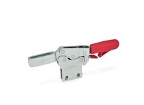 820.4-130-NL JW WincoSteel zinc plated 6.77 inch long 2.54 inch high Horizontal Toggle Clamp with M6 thread size, 1.42 inch long