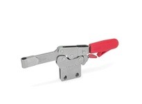 820.4-75-PL-NI JW WincoStainless steel matte finished 4.65 inch long 1.79 inch high Horizontal Toggle Clamp with M5 thread size,