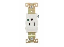 Cooper Eaton 8210W Receptacle HG Single 15A 125V 2P3W | YarinInd