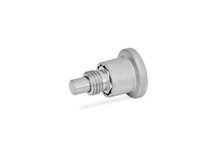 JWWINCO 822.7-4-M8X1-BN GN822.7-4-M8X1-BN Indexing Plunger | Stainless Steel Knob