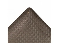 NoTrax 826S0035BL Black Anti-Static Mat, Non-Slip, Diamond Stat, 826 3X5 Black