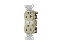 Hubbell Wiring 8300IV HUBBELL-PRO HG DPLX 20A/125V | YarinInd