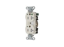 Hubbell Wiring 8300LALTRA HUBBELL-PRO HG DPLX 20A/125V LED TR LA