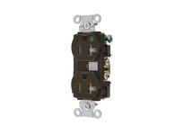 Hubbell Wiring 8300TRA HUBBELL-PRO HG DPLX 20A/125V TR BR | High-Quality Electrical Outlet