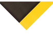 NoTrax 830R0036BY Insulated Corrugated Switchboard Matting 830 3X75 Black/Yellow