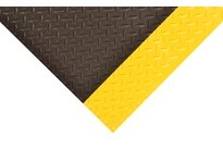 NoTrax 831R0036BY Diamond Switchboard Matting 831 3X75 Black/Yellow | Durable Industrial Matting