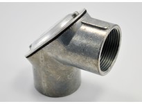 Bridgeport 84-DC 1 1/4" Rigid Pull Elbow | Industrial Supplies