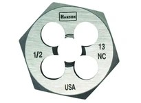IRWIN 8461 7/8" - 9 NC HCS Hex Die - Bulk