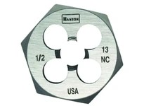 IRWIN 8465 1" - 8 NC HCS Hex Die - Bulk