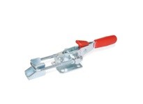 851.3-160-T6 JW WincoSteel zinc plated 3.9 inch long 1.22 inch high Latch Toggle Clamp with .98 inch stroke, M4 thread size, and