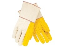 MCR 8516G Golden Chore Quilted Palm Regular Weight Canvas Back Gauntlet
