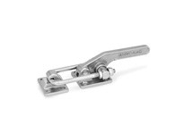 852-4000-T2-NI JW WincoStainless steel matte finished 10.67 inch long 2.68 inch high Latch Toggle Clamp with 2.44 inch stroke M1