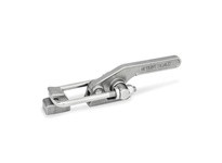 852-4000-T2S-NI JW WincoStainless steel matte finished 10.43 inch long 2.68 inch high Latch Toggle Clamp with 2.44 inch stroke M