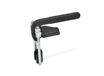 852.1-1400-T3S JW WincoSteel blackened 6.73 inch long 2.52 inch high Latch Toggle Clamp with 1.97 inch stroke M10 thread size an