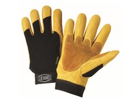 86350/M IRONCAT Premium Grain Cowhide Palm Spandex Back