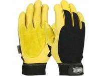 86350/XL IRONCAT Premium Grain Cowhide Palm Spandex Back | Durable Work Gloves