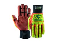 87000/S R2 Rig Runner Synthetic Double Leather Palm PVC Dots TPR