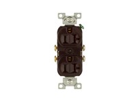 Cooper Eaton 877B-BOX Receptacle Duplex 20A 125V 2P3W | Durable Electrical Outlet