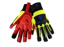 87810/2XL R2 Safety Rigger Synthetic Double Leather Palm Red Silicone Palm TPR