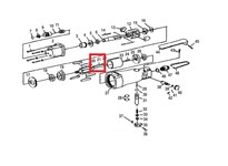 Taylor Pneumatic 8863S21 One Set of 6 Rotor Blade for T-8863S Pneumatic Screwdriver