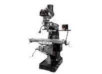 JET 894150 ETM-949 Mill with 3-Axis ACU-RITE 300 (Knee) DRO and X Y Z-Axis JET Powerfeeds and USA Powered Draw Bar