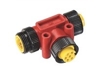 Allen Bradley 898N-653ES-NKF T-Port: E-Stop In Red Overmold | YarinInd