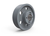 TBWOODS 8V2245 8V22.4X5-M Ultra-V Sheave