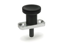 JWWINCO 8W8L88 GN608-8-8 Indexing Plunger with Plastic Knob | Plate Mount Non Locking Type