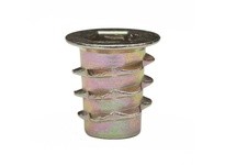 E-Z LOK 901420-13 Threaded Insert for Soft Wood - Flanged | Pack of 100