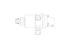 Deublin 902-140-192 Rotary Union M16x1.5 Left Hand 0.631" PilotRotary Union M16x1.5 Left Hand 0.631" Pilot Rotor Connection, and