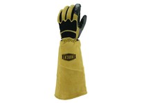 9070LHO/XL IRONCAT 22" Premium Goat/Cow Stick Welding Gloves | Kevlar Sewn