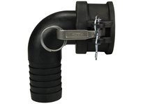 Dixon 90PPC150 Glass-Filled Polypropylene Cam & Groove Elbow | Industrial Supplies