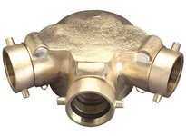 Dixon 90TCS6025F Triple Clapper Siamese Connection Bottom Outlet