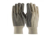 91-908PD Cotton Canvas 8 oz Premium Grade Black PVC Dot Grip | YarinInd